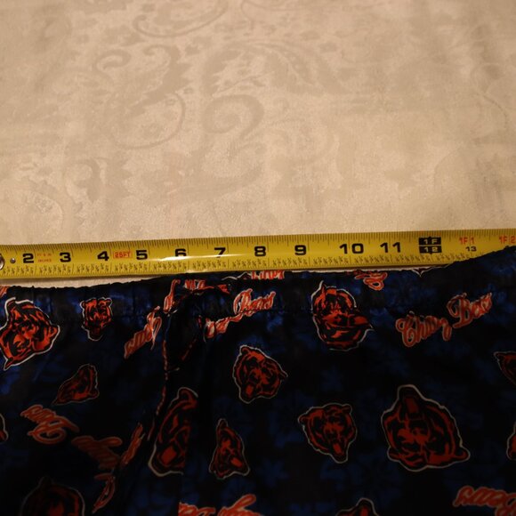 NFL for Her Chicago Bears Elastic Drawstring Waist Satin Lounge/Sleep Pant Med. - Picture 7 of 12